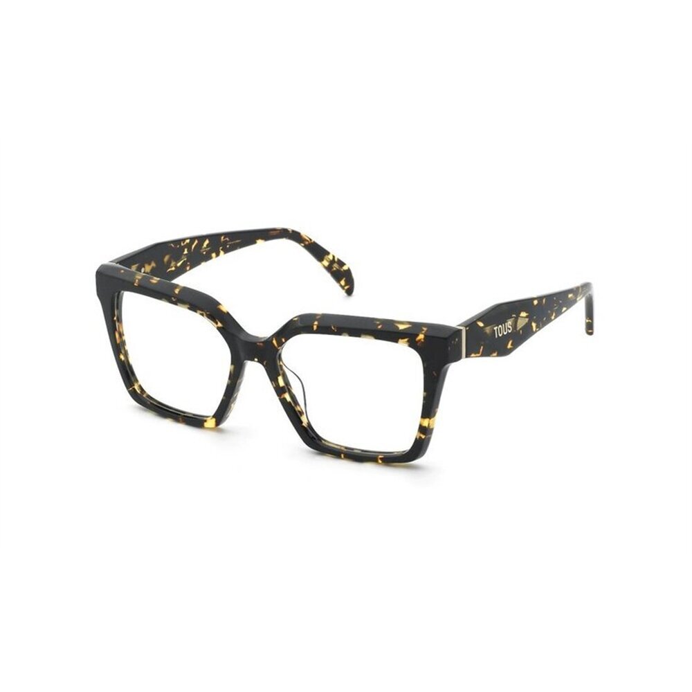 NWT Tous VTOD18-04AP Yellow Brown 53mm Eyeglasses